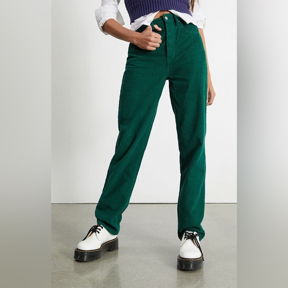 Pacsun Green Corduroy Dad Jean | 22 - Picture 6 of 6